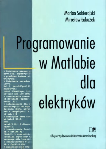 Programowanie w Matlabie dla elektryków