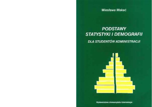 Podstawy statystyki i demografii dla studentów administracji