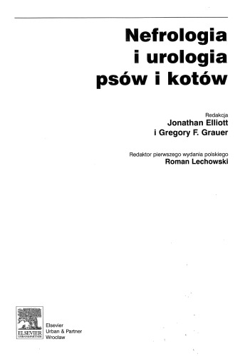 Nefrologia i urologia psów i kotów