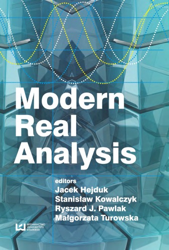 Modern real analysis