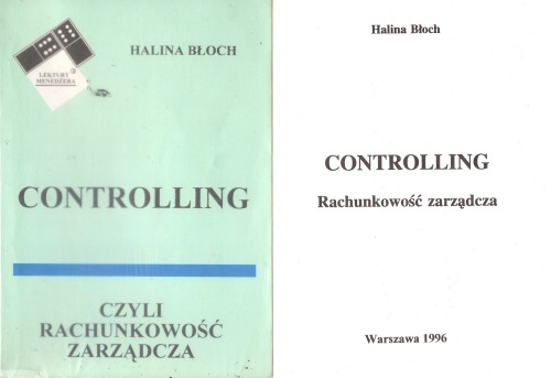 Controlling : rachunkowość zarządcza