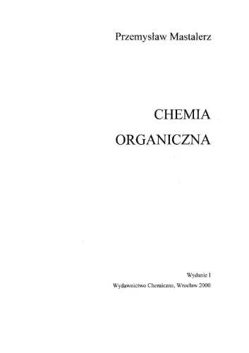 Chemia organiczna