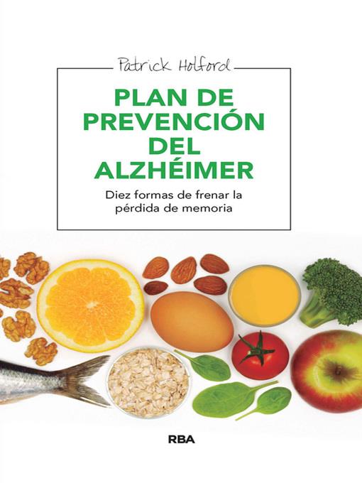 Plan para prevenir el alzhéimer