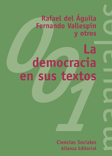 La democracia en sus textos.