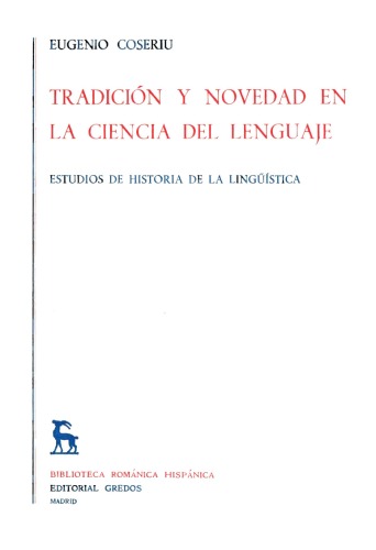 Tradicion Y Novedad En La Ciencia Del Lenguaje