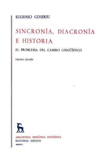 Sincronía, diacronía e historia