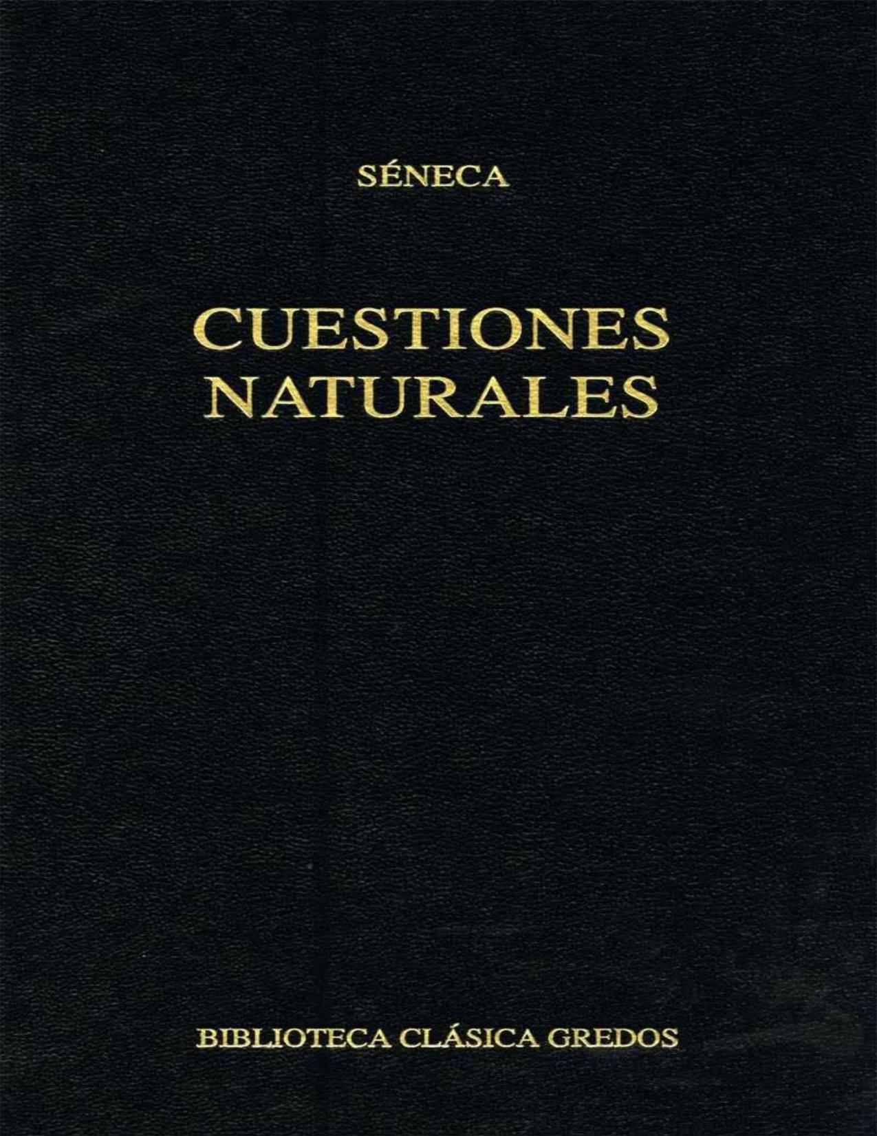 Cuestiones naturales