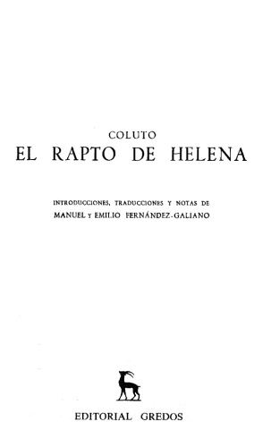 Alejandra, La toma de Ilión, El rapto de Helena