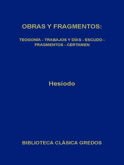 Obras y fragmentos