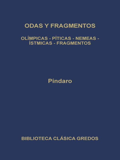 Odas y fragmentos