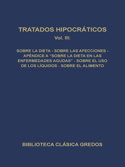 Tratados hipocráticos III