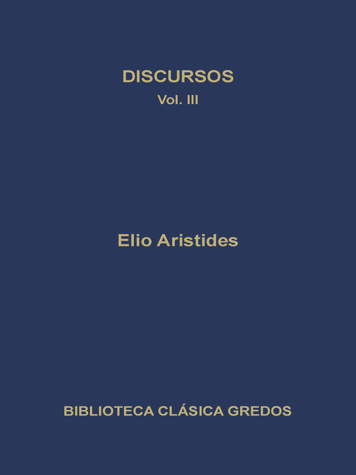 Discursos III