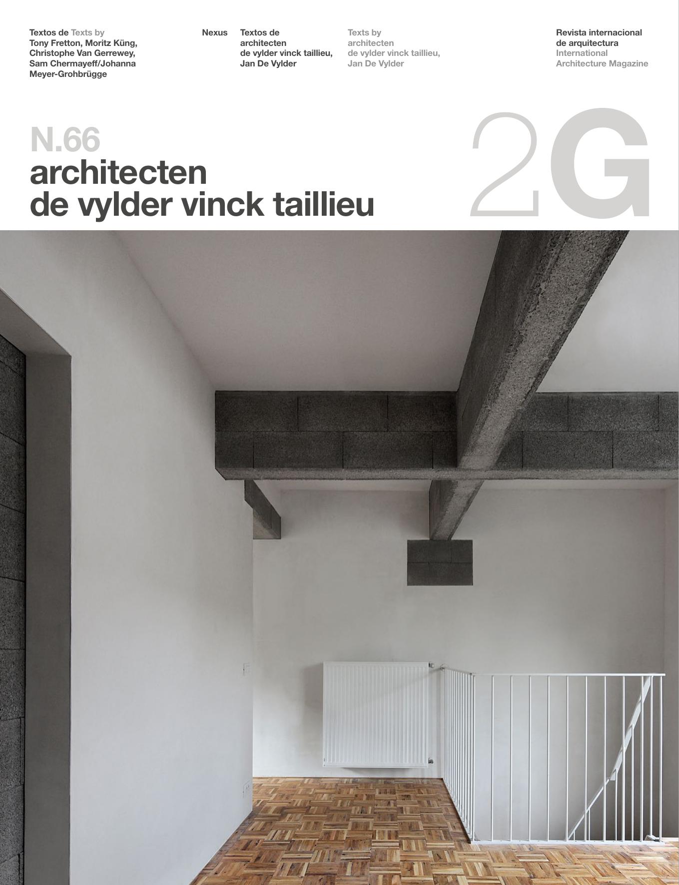 2G N.66 Architecten De Vylder Vinck Taillieu