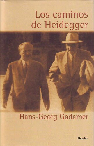 Los caminos de Heidegger