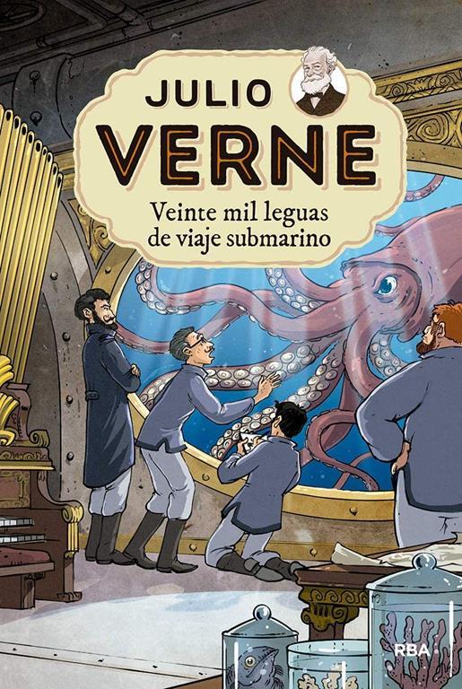 Julio Verne 4. Veinte mil leguas de viaje submarino. (INOLVIDABLES) (Spanish Edition)