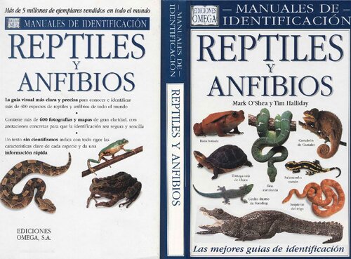 Reptiles y Anfibios - Manuales de Identificacion