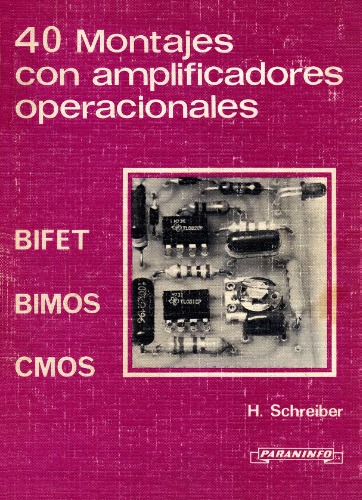 40 montajes con amplificadores operacionales bifet-bimos-cmos