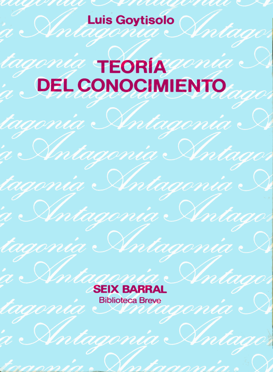 Teoría del conocimiento.