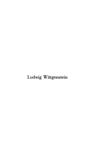 Ludwig Wittgenstein