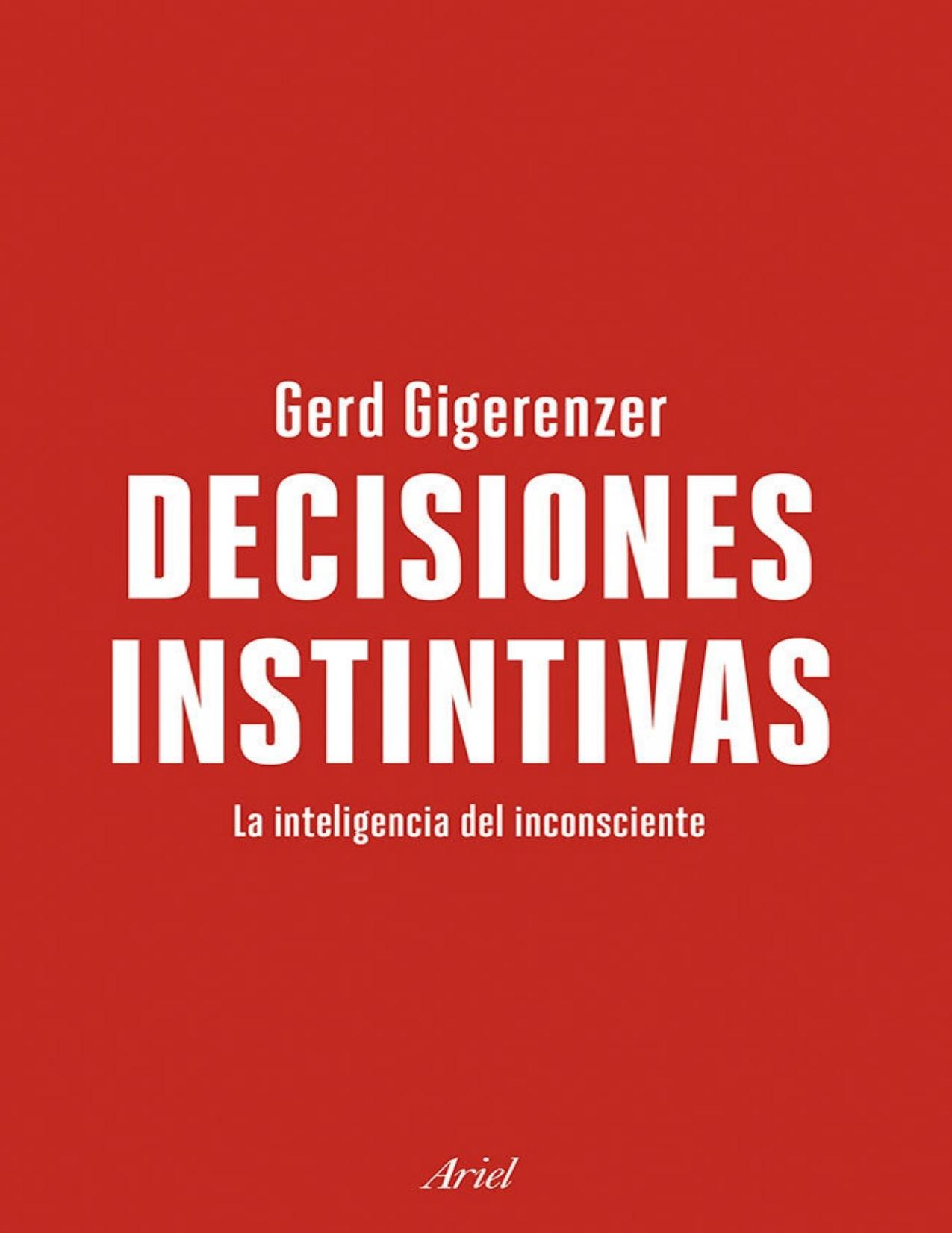 Decisiones instintivas