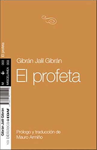 El Profeta (Nueva Biblioteca Edaf) (Spanish Edition)