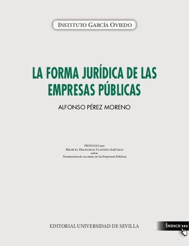 La forma jurídica de las empresas públicas.