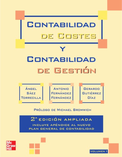 Contabilidad de costes y contabilidad de gestión