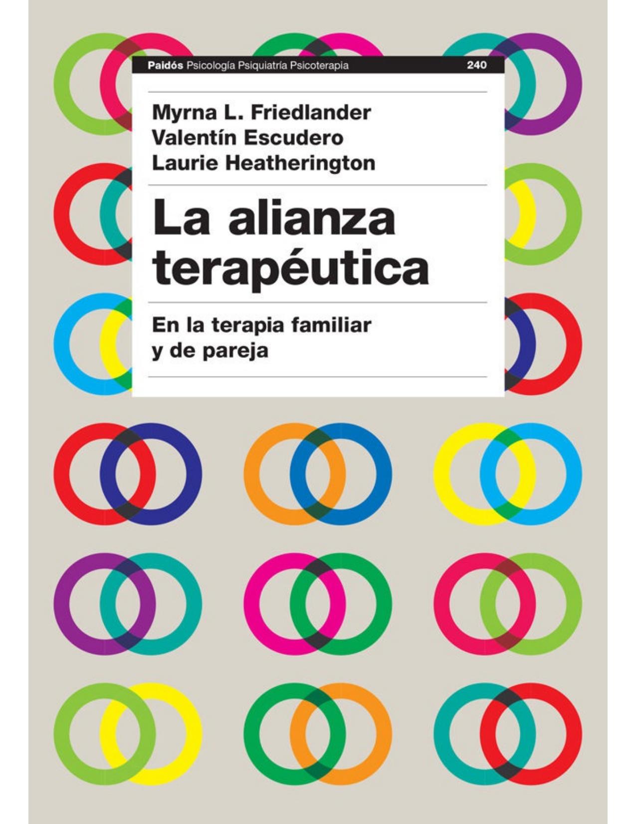 La alianza terapéutica (Spanish Edition)