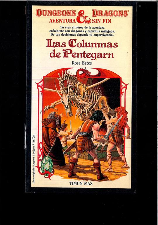 Las Columnas De Pentegarn/Pillars of Pentegarn (Dungeons &amp; Dragons Endless Quest Books) (Spanish Edition)