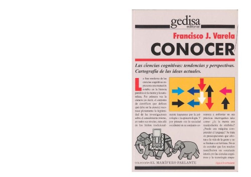 Conocer. Las ciencias cognitivas