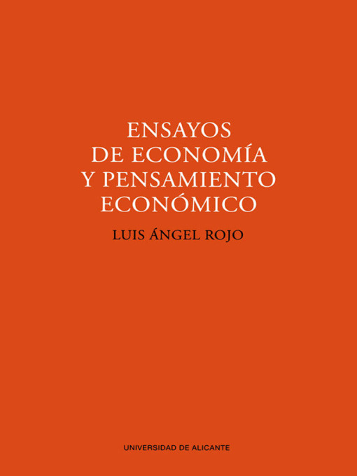 Ensayos de economía y pensamiento económico