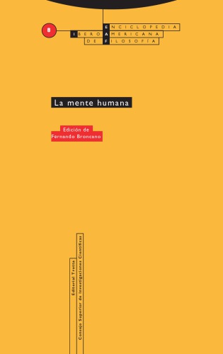 Enciclopedia Iberoamericana De Filosofia, Vol. 8. La Mente Humana (Spanish Edition)