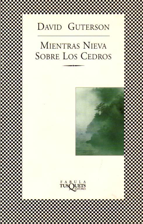 Mientras nieva sobre los cedros (F&aacute;bula) (Spanish Edition)