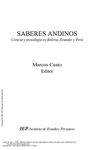 Saberes Andinos