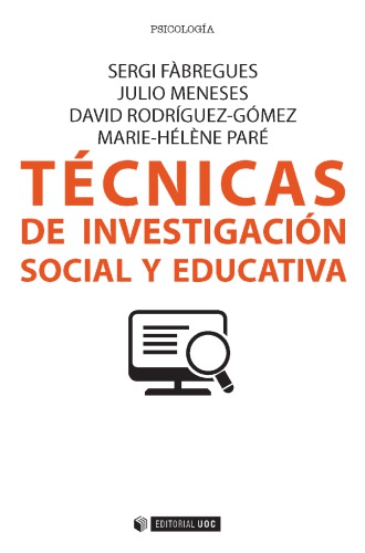 Técnicas de investigación social y educativa