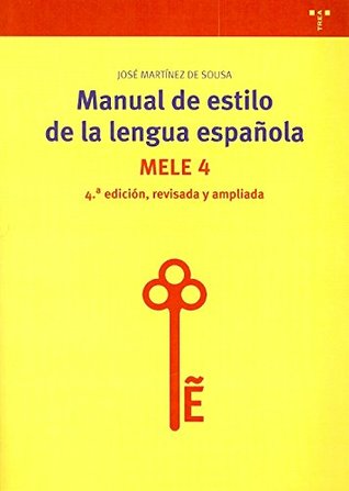 Manual de estilo de la lengua española