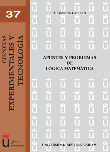 Apuntes y problemas de lógica matemática