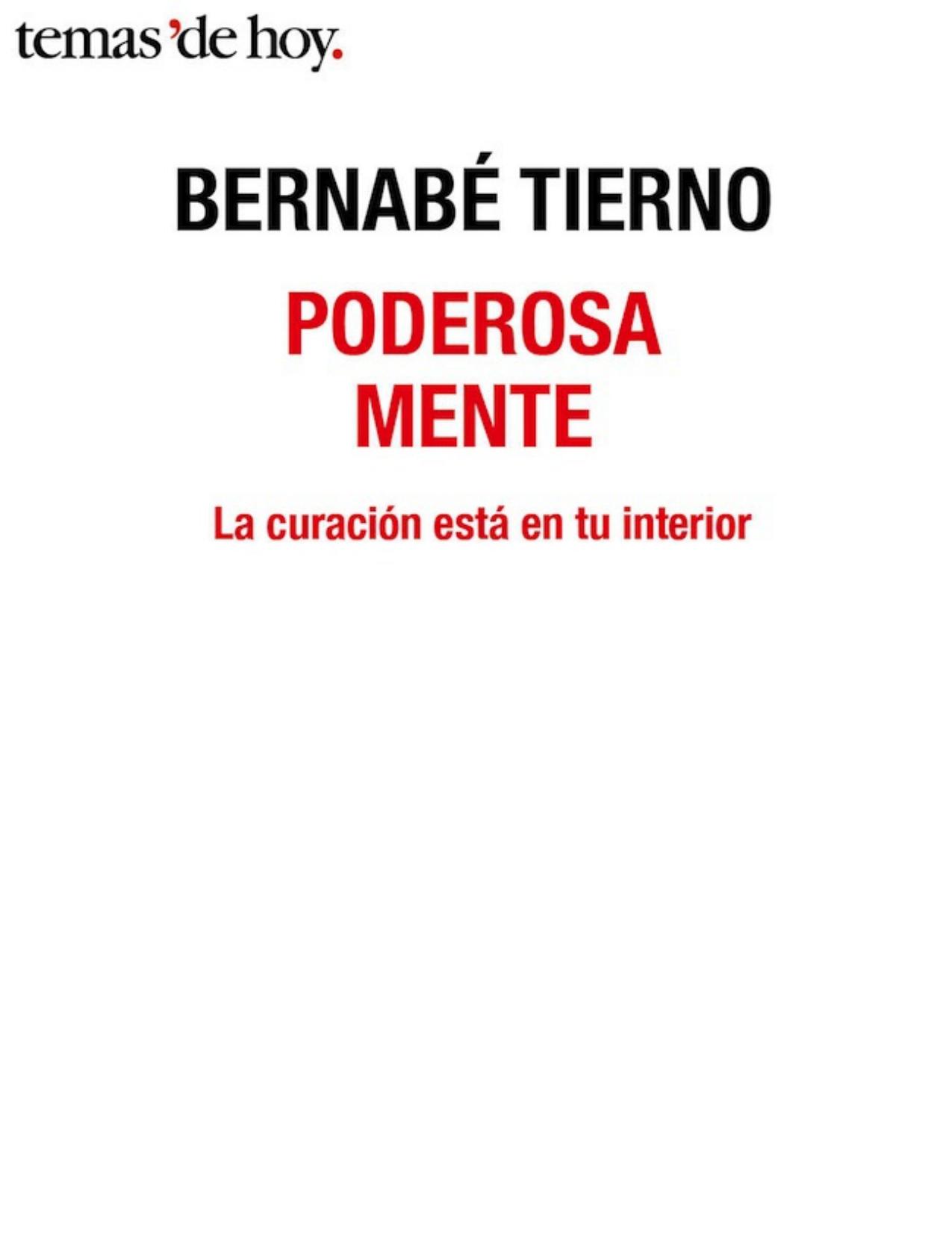 Poderosa mente (Spanish Edition)
