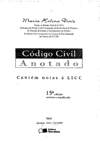 Código civil anotado