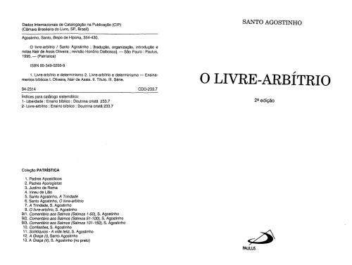 O livre-arbítrio