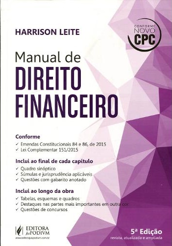 Manual de Direito Financeiro