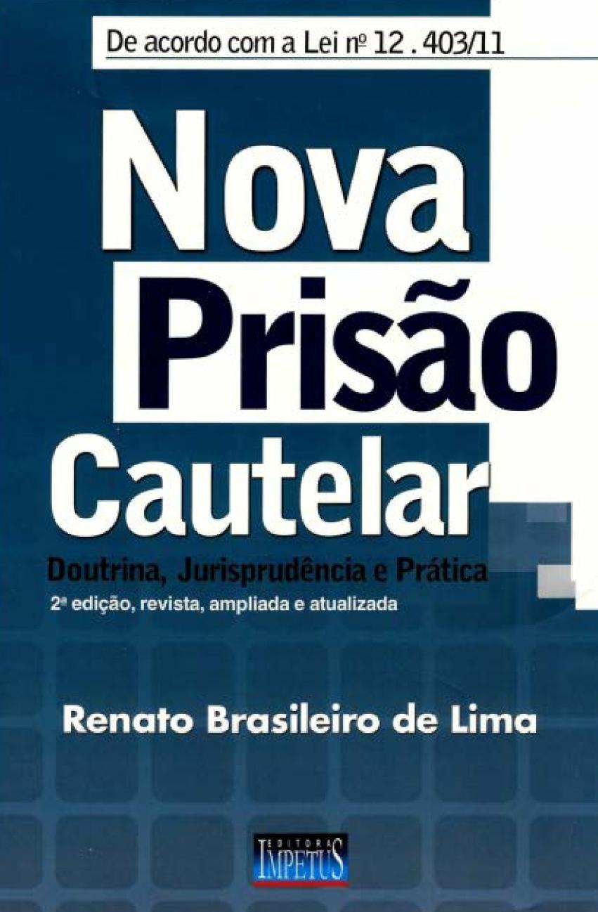 Nova Prisão Cautelar