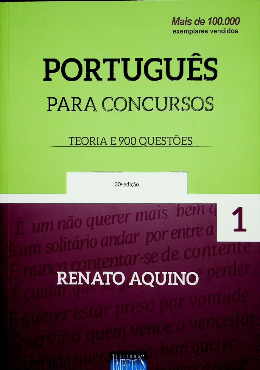 Português Para Concursos. Teoria e 900 Questões