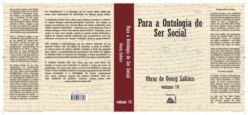 Para a Ontologia do Ser Social - Obras de G. Lukács