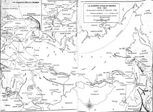 I Bianchi e i Rossi : storia della guerra civile russa