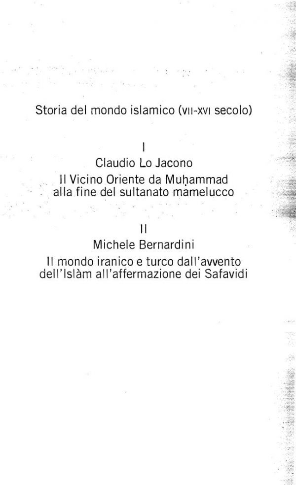 Storia del mondo islamico : (VII-XVI secolo).