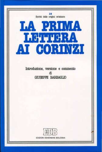 La prima lettera ai Corinzi