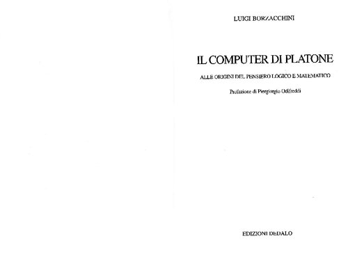 Il computer di Platone