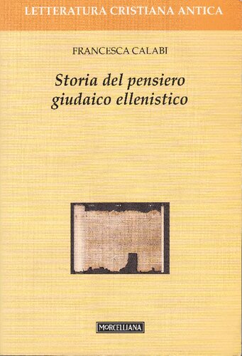 Storia del pensiero giudaico ellenistico