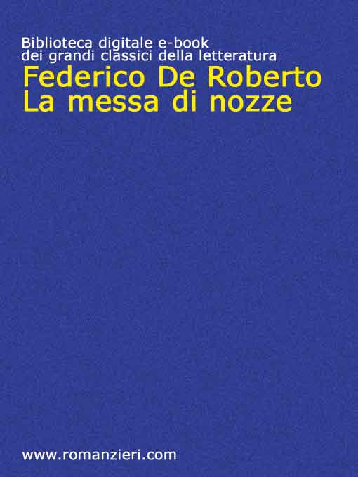 La messa di nozze